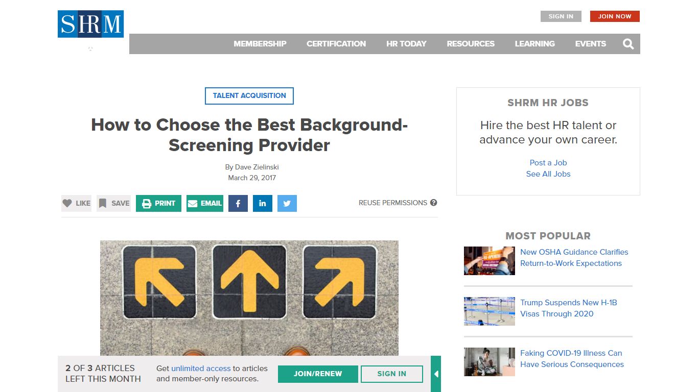 How to Choose the Best Background-Screening Provider - SHRM